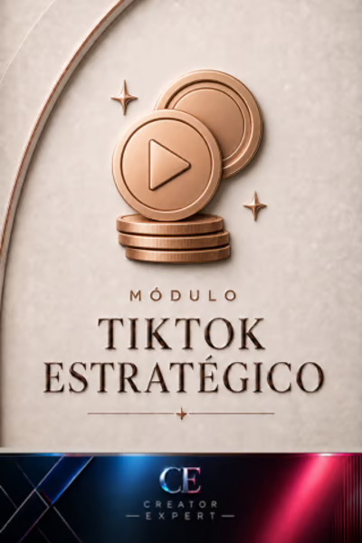 Capa do módulo TikTok estratégico
