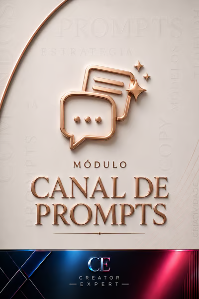 Capa do módulo Canal de prompts