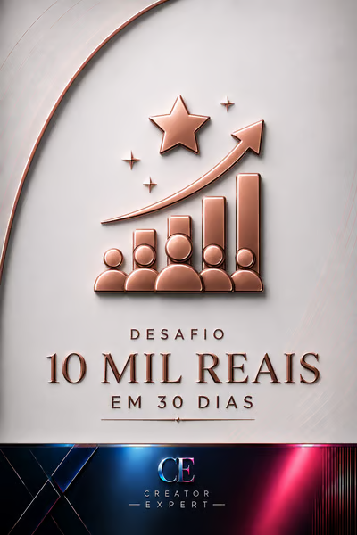 Capa do módulo Desafio 10 mil reais em 30 dias