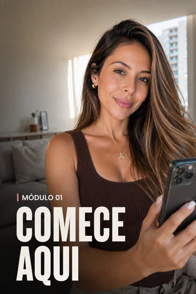 Capa do módulo Comece aqui
